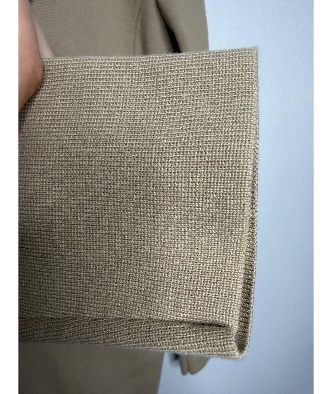 RALPH LAUREN Бежевый хлопковый жакет/пиджак, фото 6