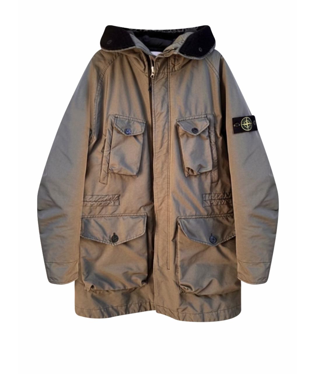 STONE ISLAND Хаки куртка, фото 1