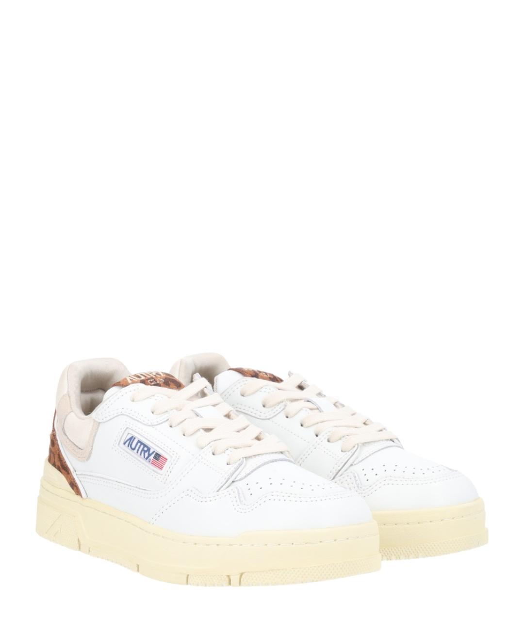 AUTRY Белые кожаные кеды, фото 2