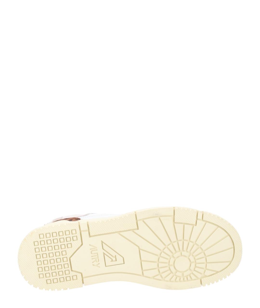 AUTRY Белые кожаные кеды, фото 5