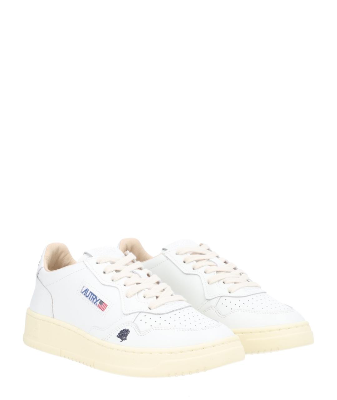AUTRY Белые кожаные кеды, фото 2