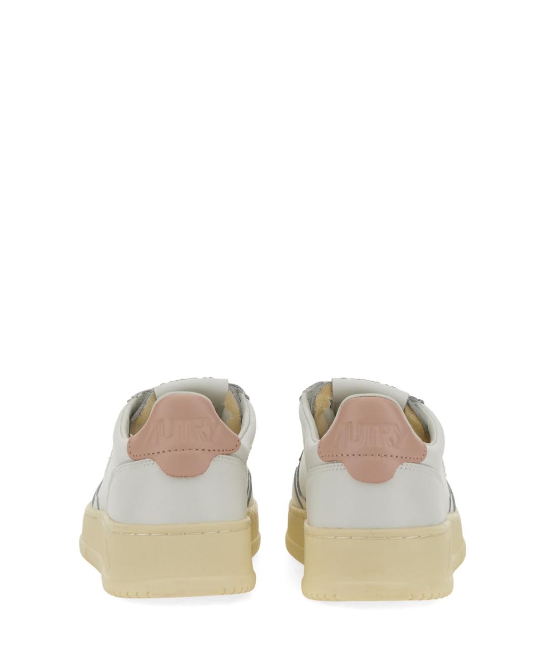 AUTRY Белые кожаные кеды, фото 3