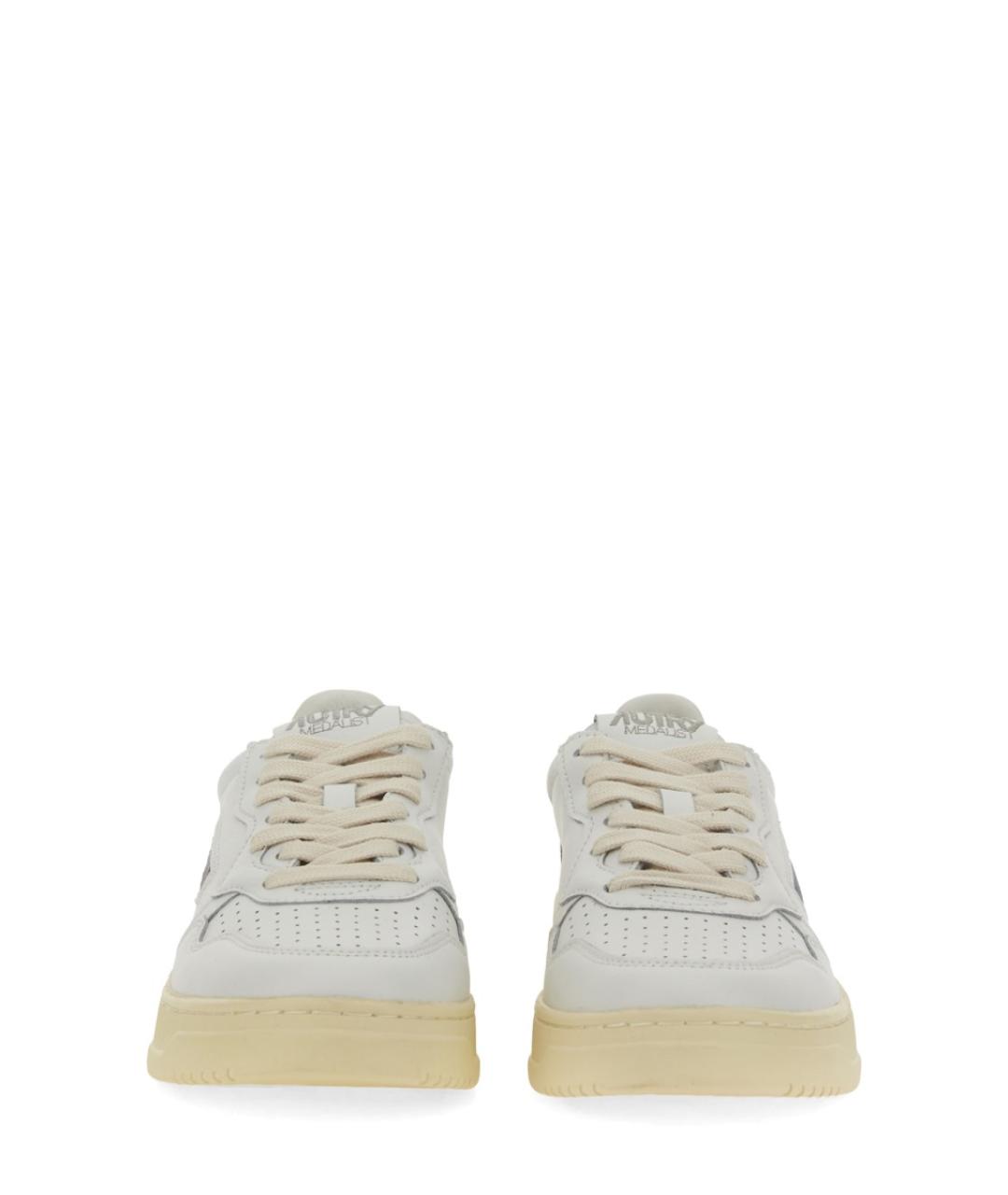 AUTRY Белые кожаные кеды, фото 4