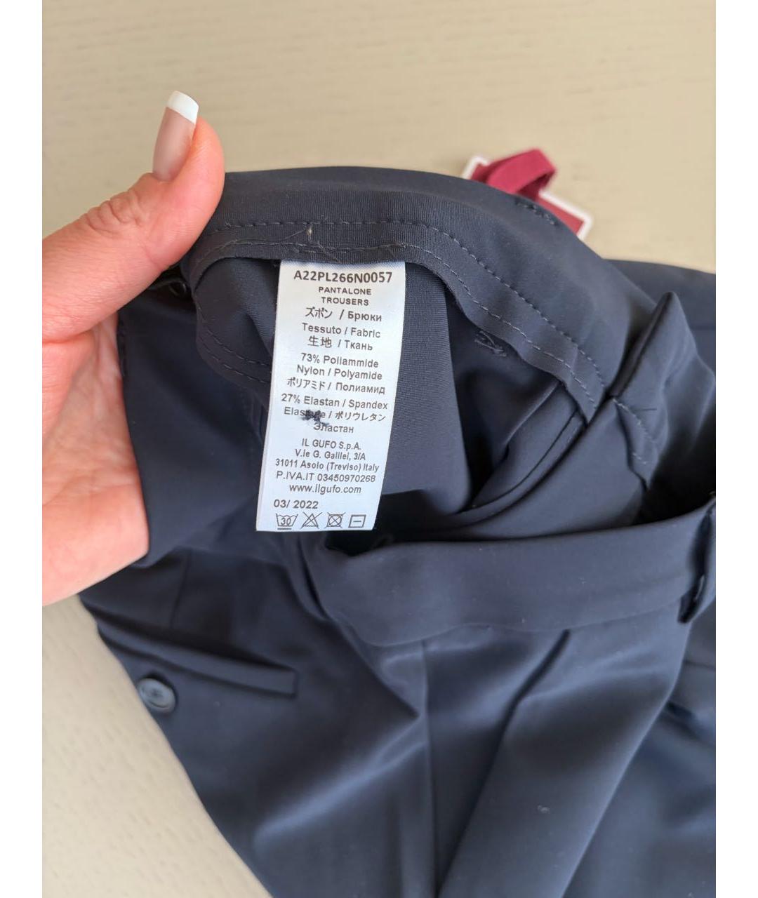 IL GUFO Темно-синие брюки и шорты, фото 3