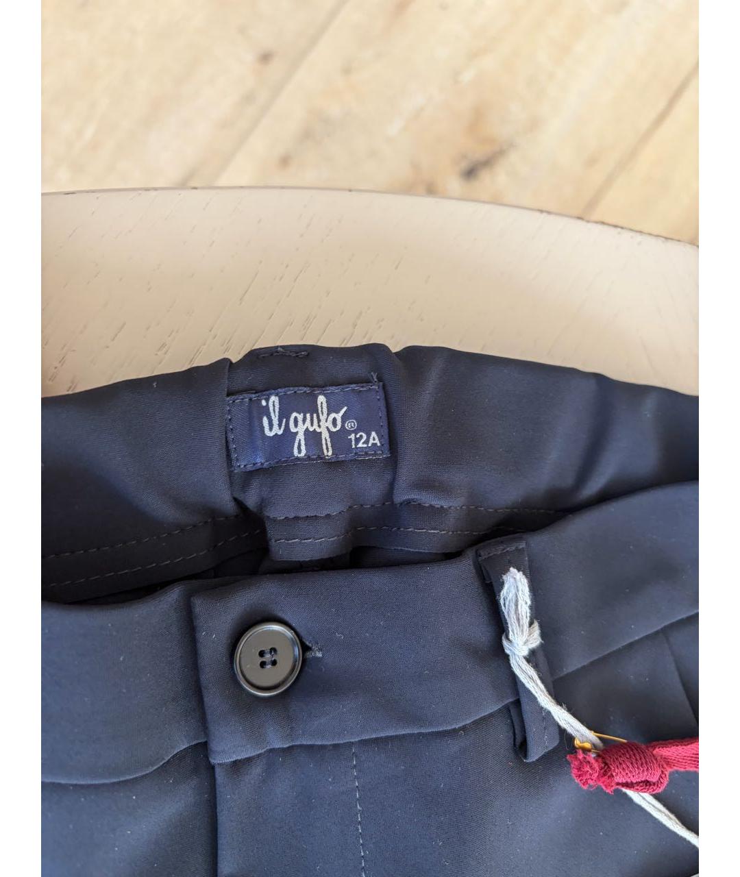 IL GUFO Темно-синие брюки и шорты, фото 4
