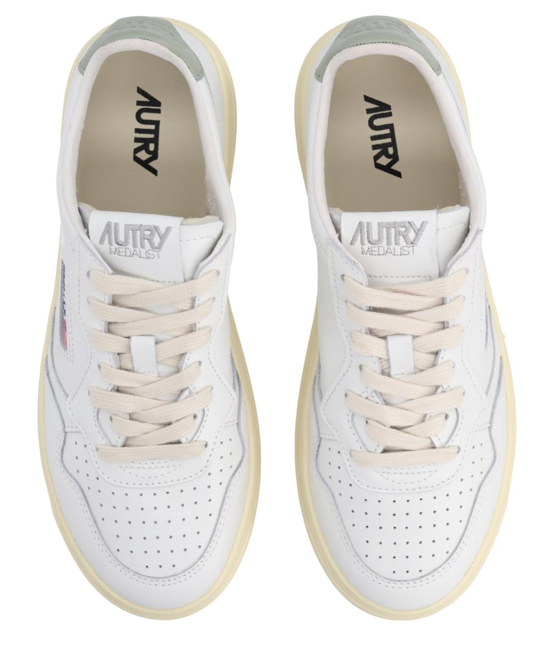 AUTRY Белые кожаные кеды, фото 6