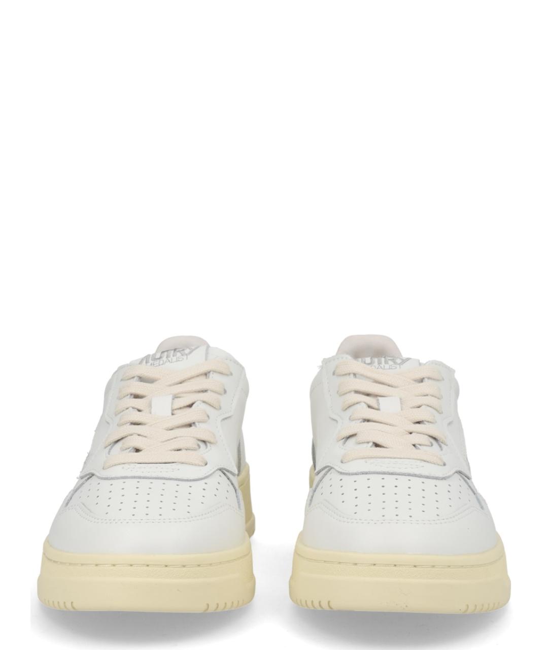 AUTRY Белые кожаные кеды, фото 3