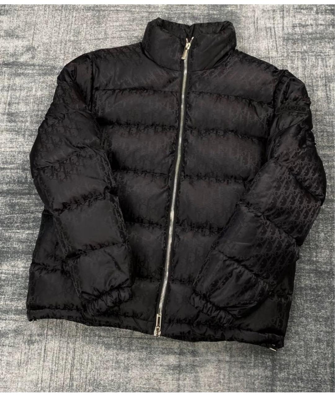 CHRISTIAN DIOR Черная хлопковая куртка, фото 3