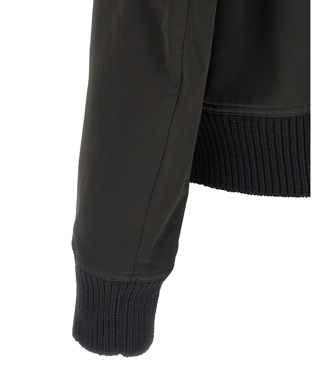 RICK OWENS Черная хлопковая куртка, фото 4