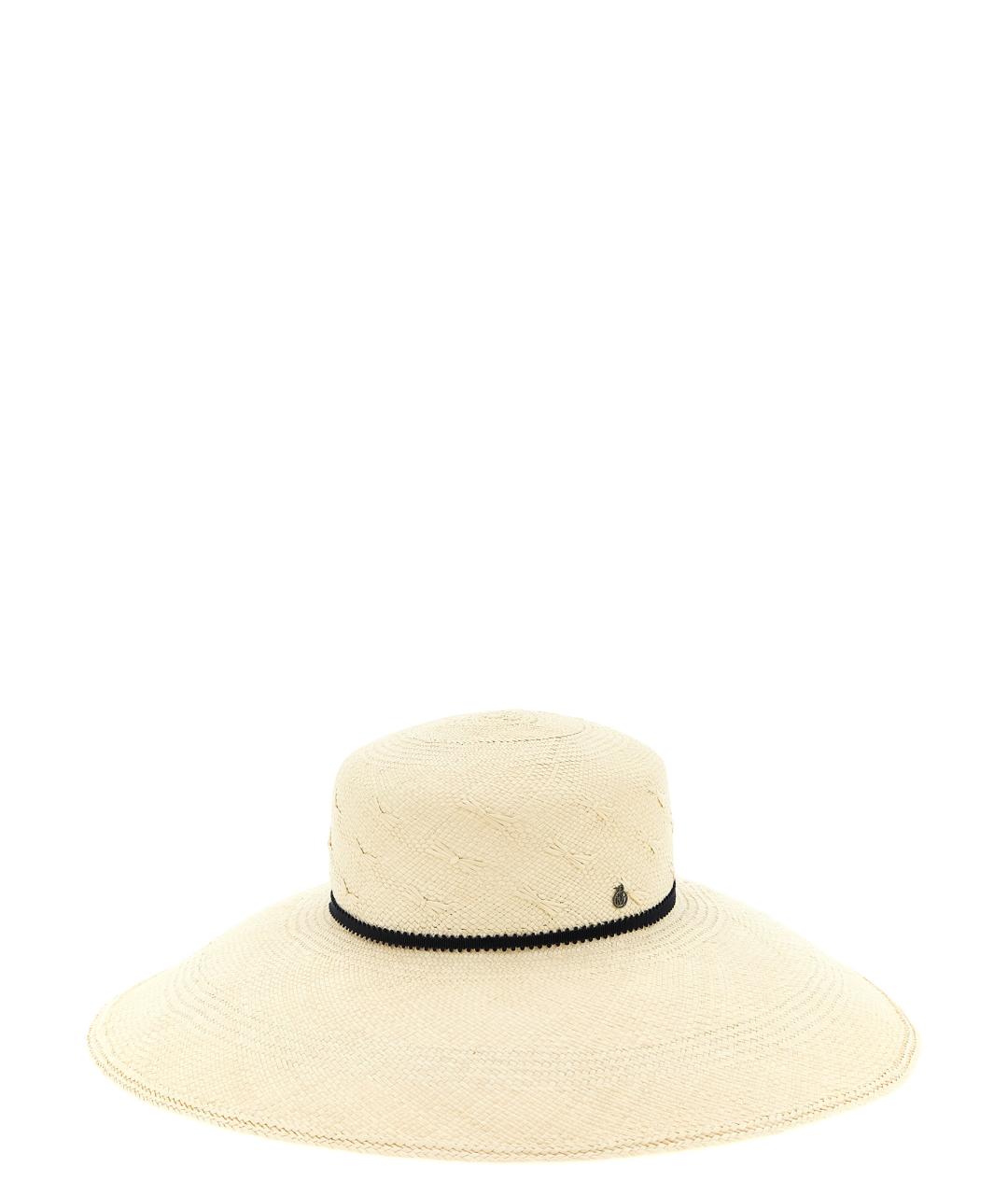 MAISON MICHEL Бежевая шляпа, фото 1