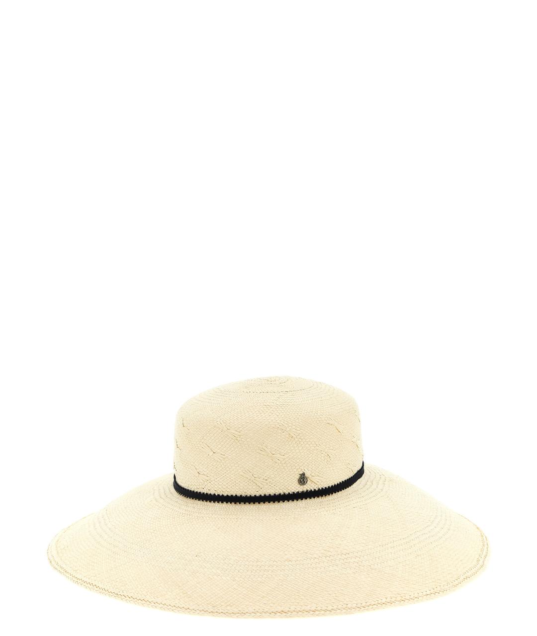 MAISON MICHEL Бежевая шляпа, фото 2