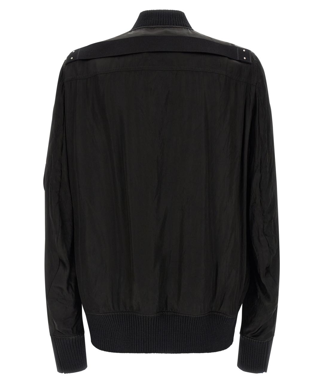 RICK OWENS Черная синтетическая куртка, фото 2