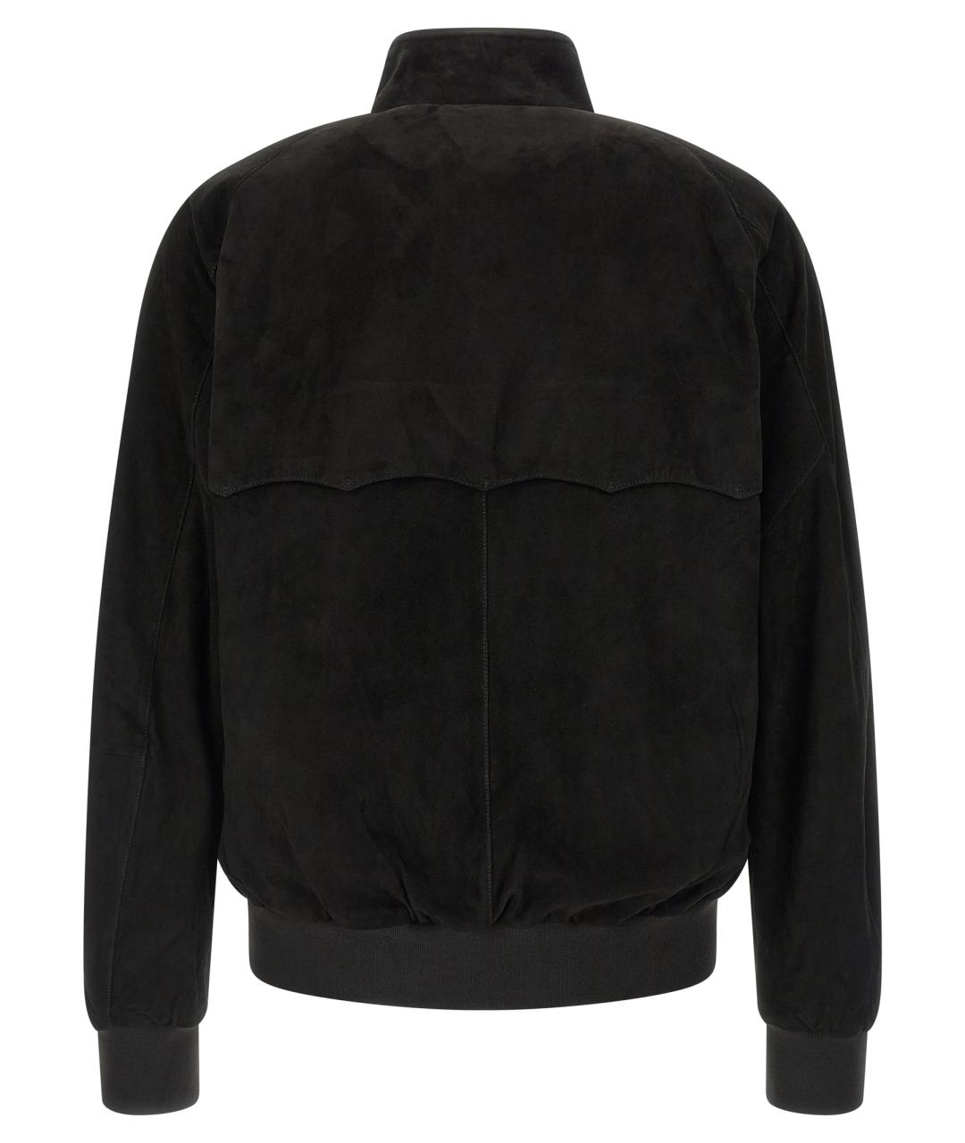 BARACUTA Черная замшевая куртка, фото 2