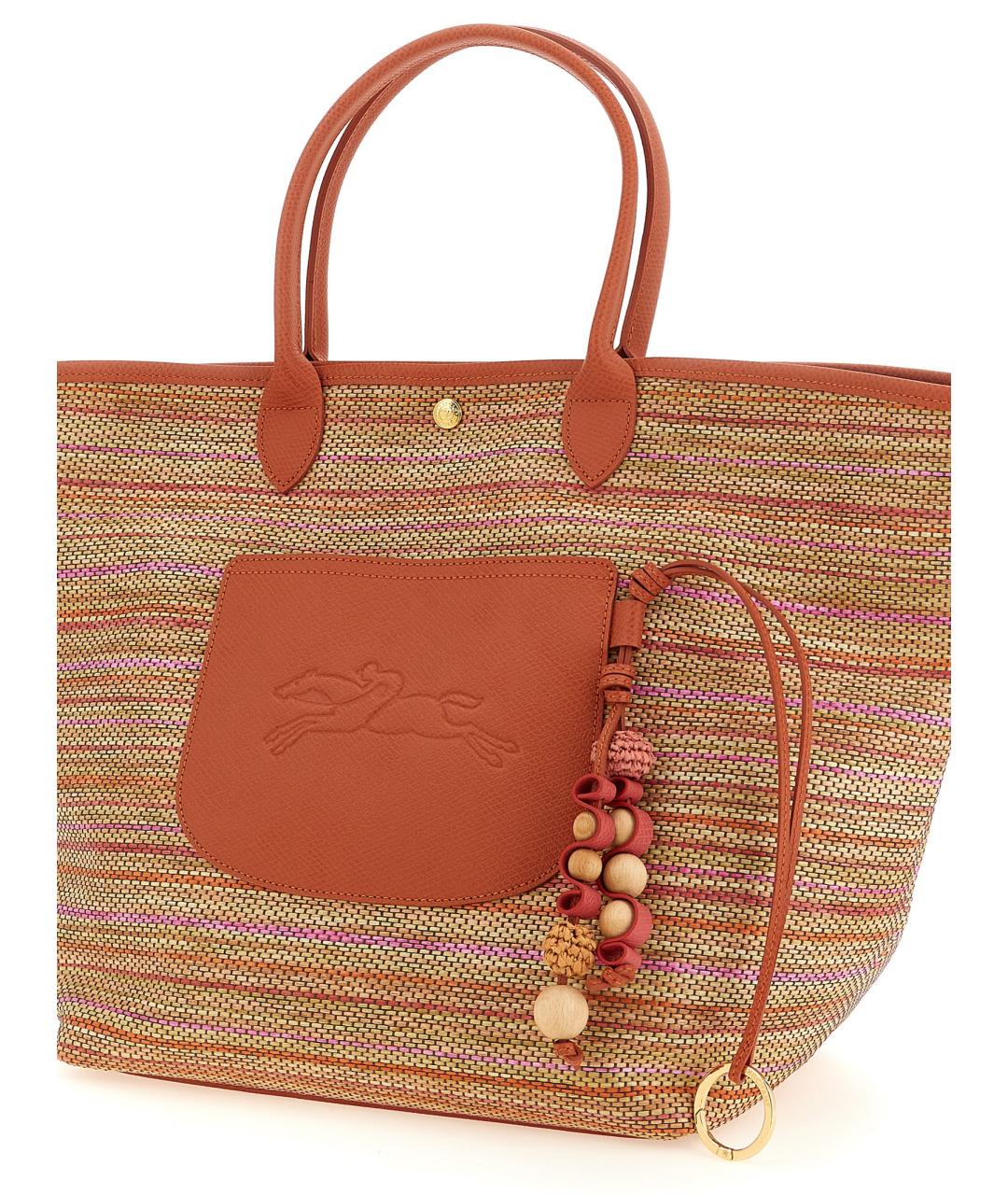 LONGCHAMP Мульти пелетеная сумка тоут, фото 3