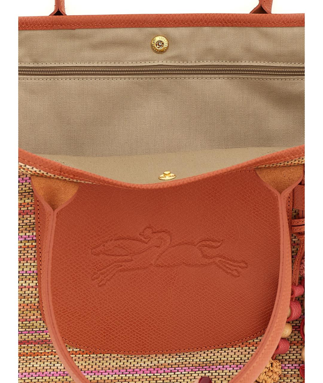 LONGCHAMP Мульти пелетеная сумка тоут, фото 4