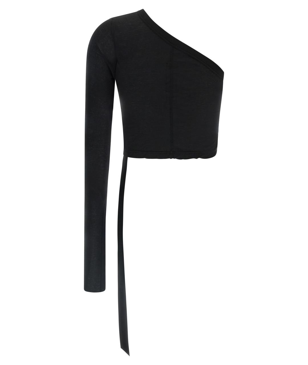 RICK OWENS DRKSHDW Черная хлопковая майка, фото 2