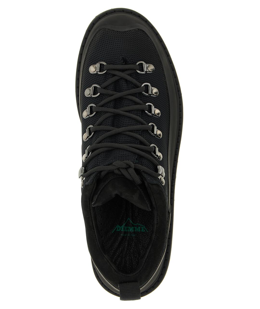 DIEMME Черные синтетические низкие ботинки, фото 4