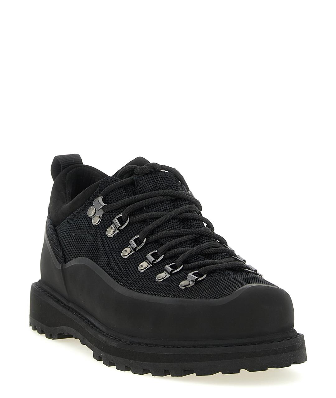 DIEMME Черные синтетические низкие ботинки, фото 2