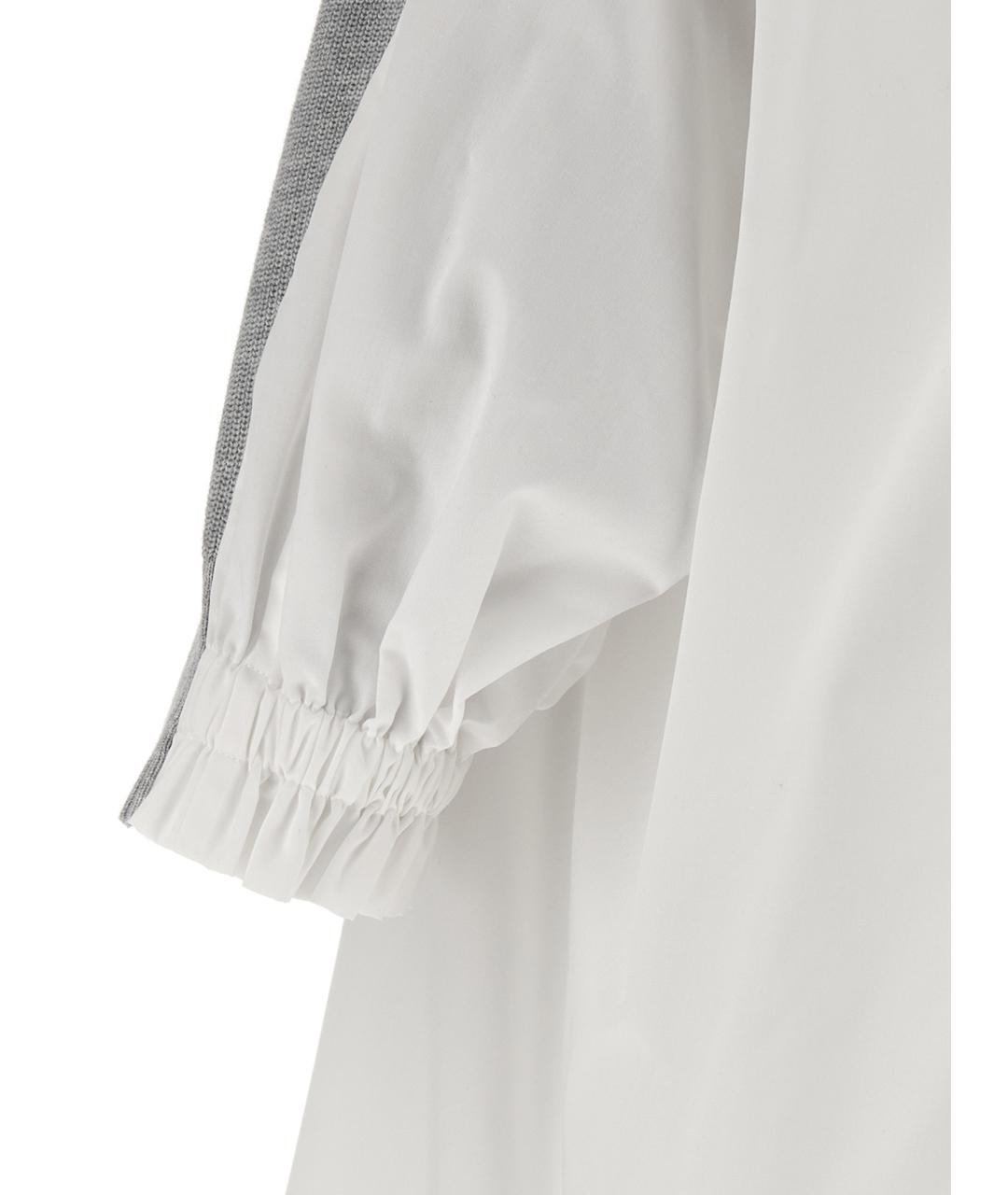 SACAI Серый хлопковый джемпер / свитер, фото 4