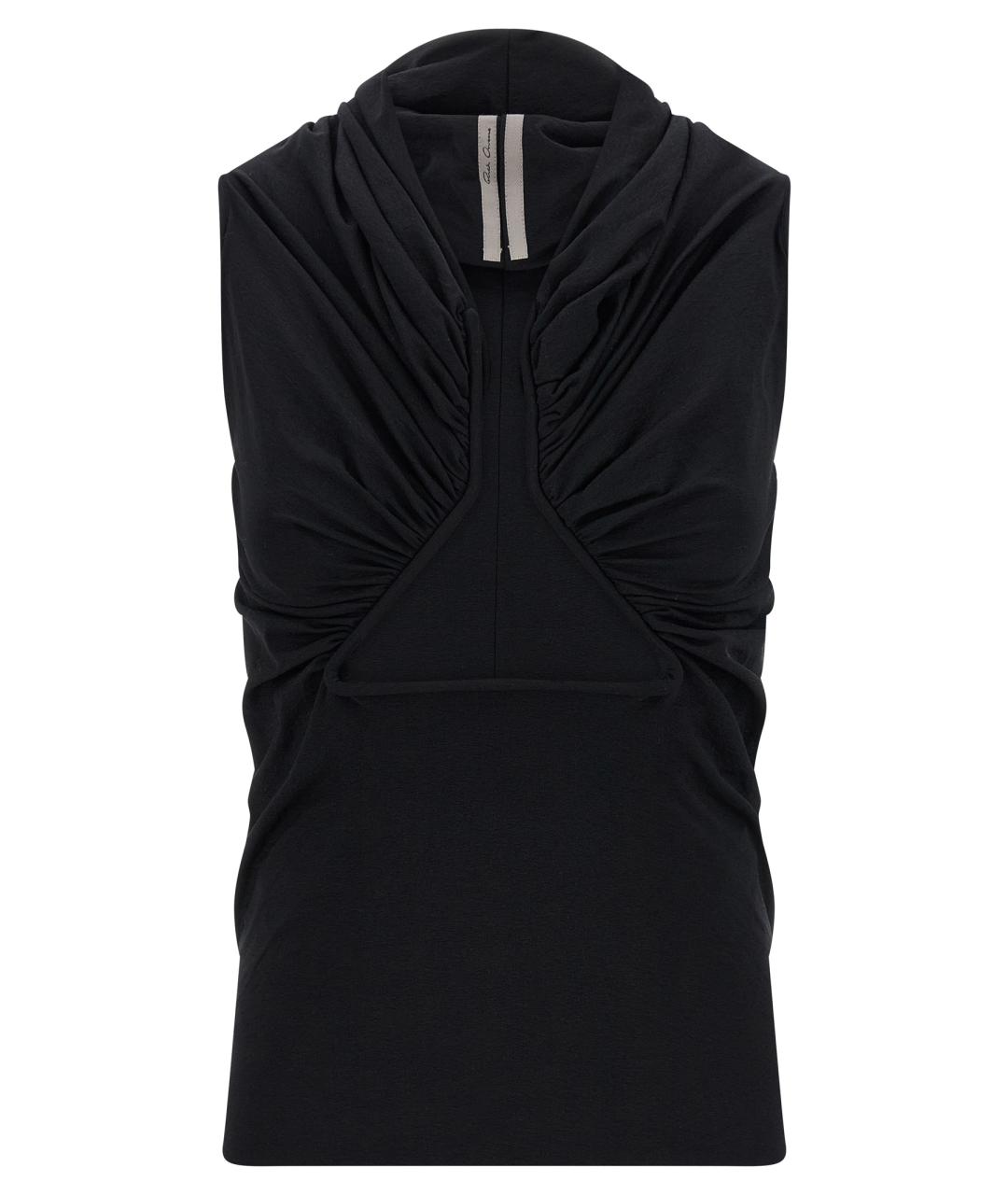 RICK OWENS Черная синтетическая блузы, фото 1