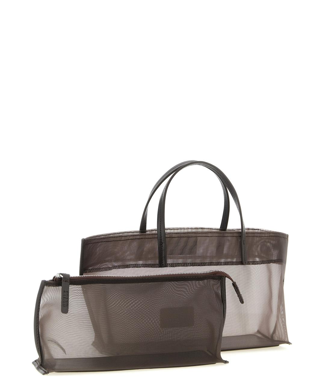 STAUD Коричневая синтетическая сумка тоут, фото 3