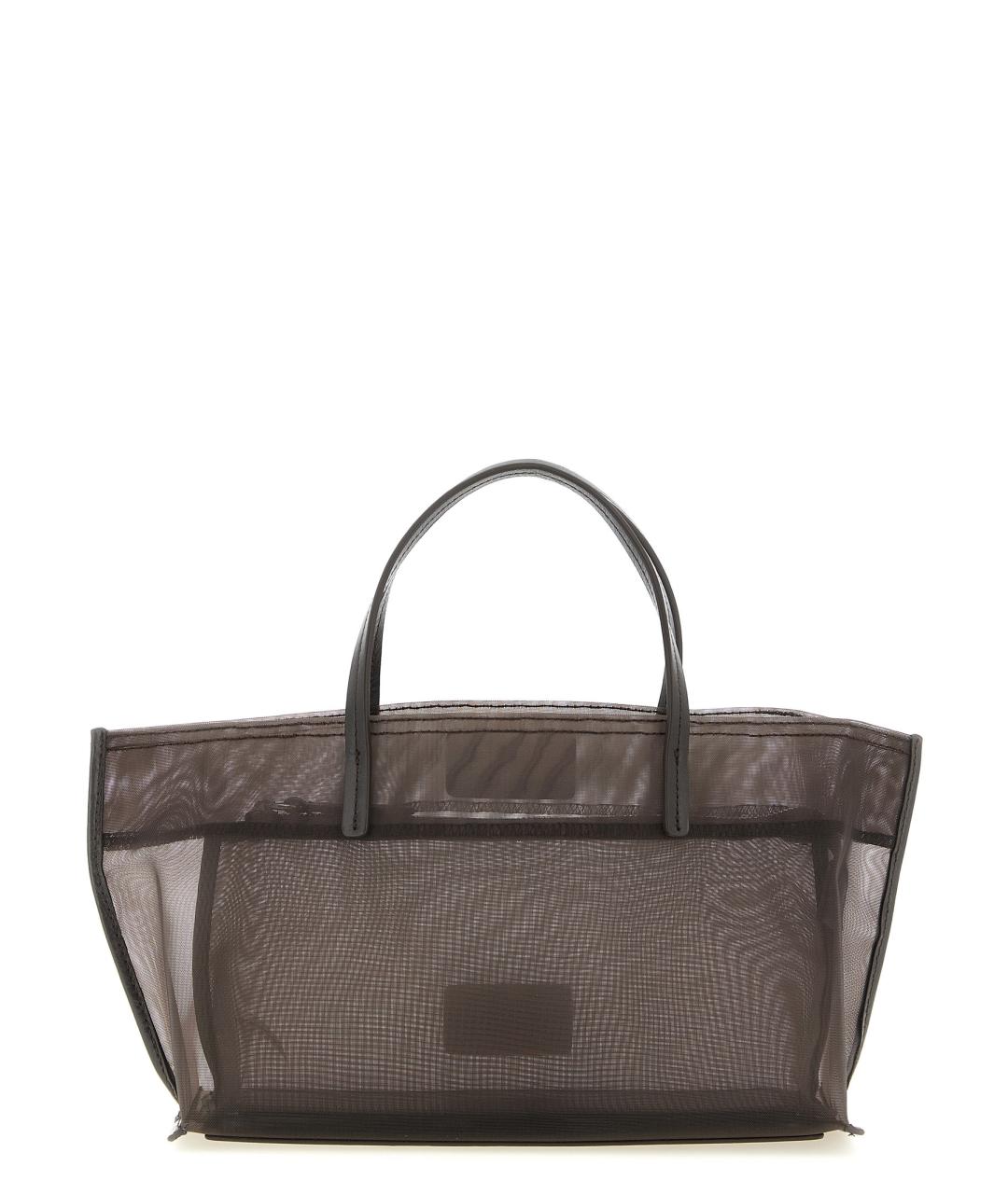 STAUD Коричневая синтетическая сумка тоут, фото 1