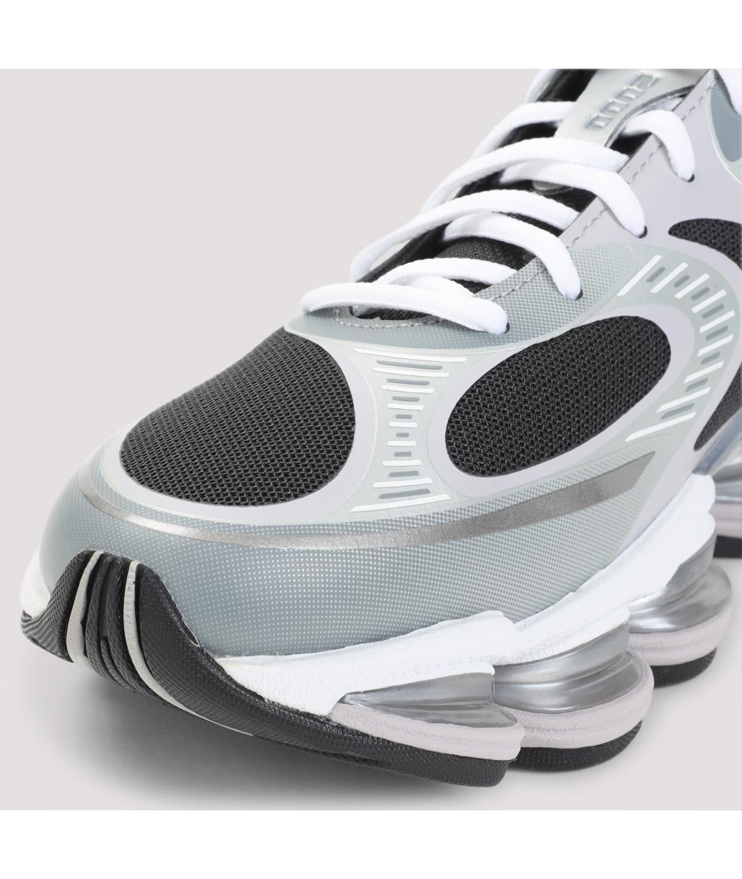 NEW BALANCE Серебряные кожаные кроссовки, фото 5