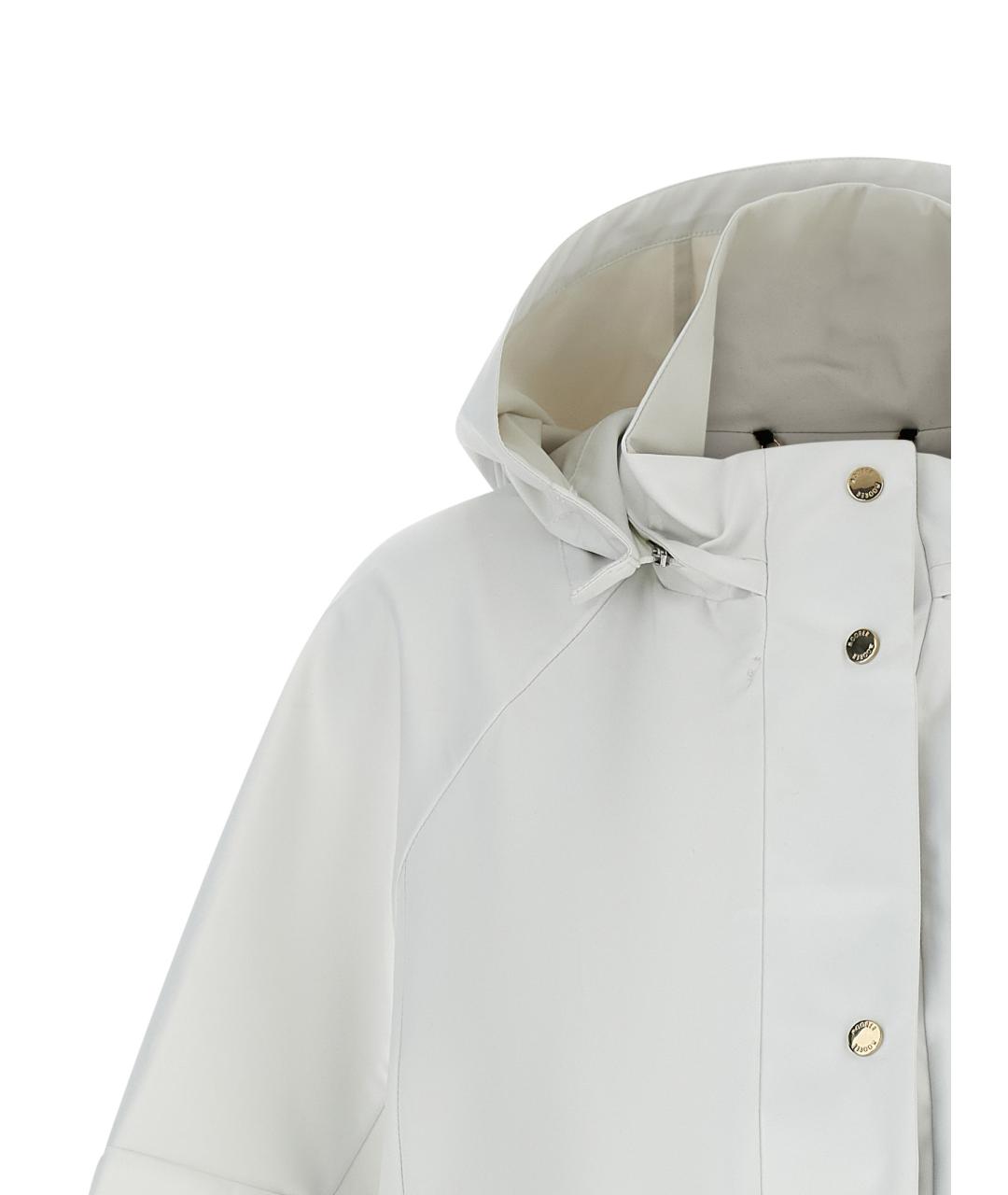 MOORER Бежевая полиэстеровая куртка, фото 3