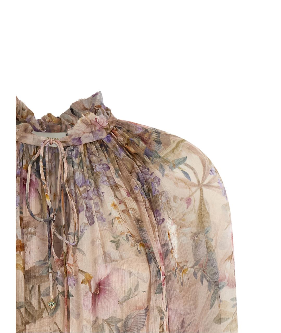 ZIMMERMANN Мульти вискозная блузы, фото 3