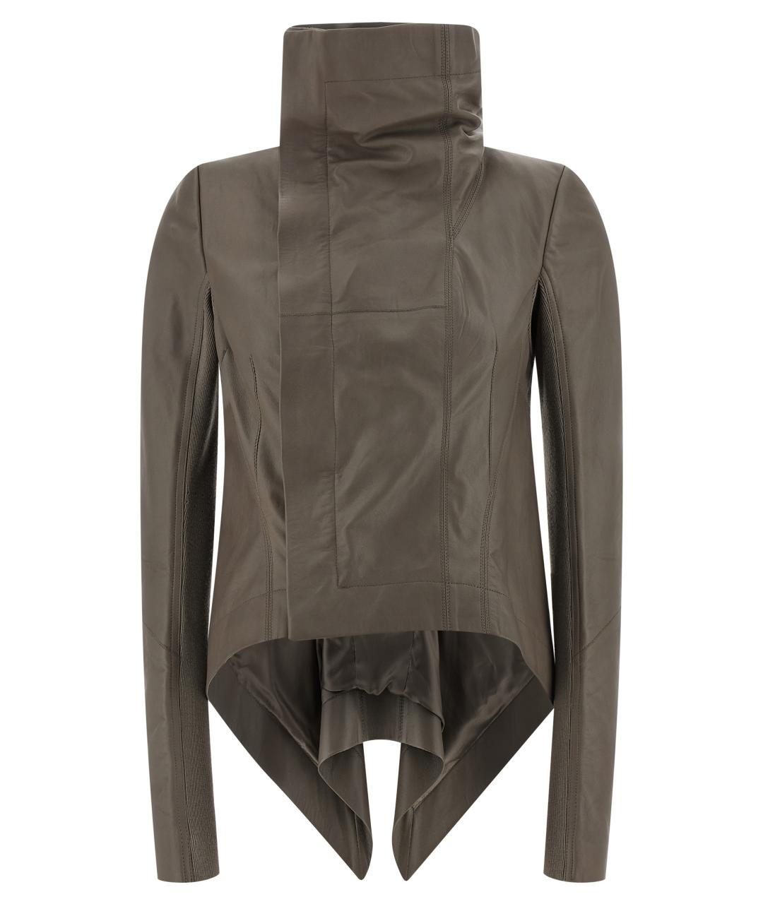 RICK OWENS Мульти кожаная куртка, фото 1