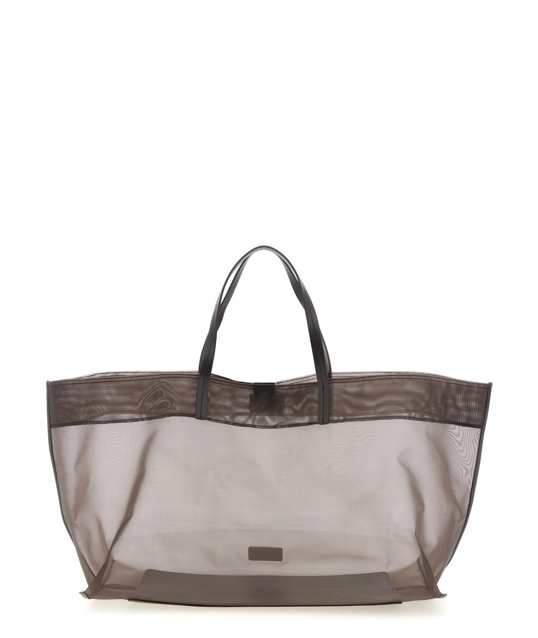 STAUD Коричневая синтетическая сумка тоут, фото 1