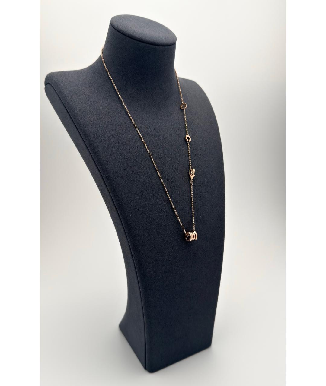BVLGARI Золотое колье из розового золота, фото 2