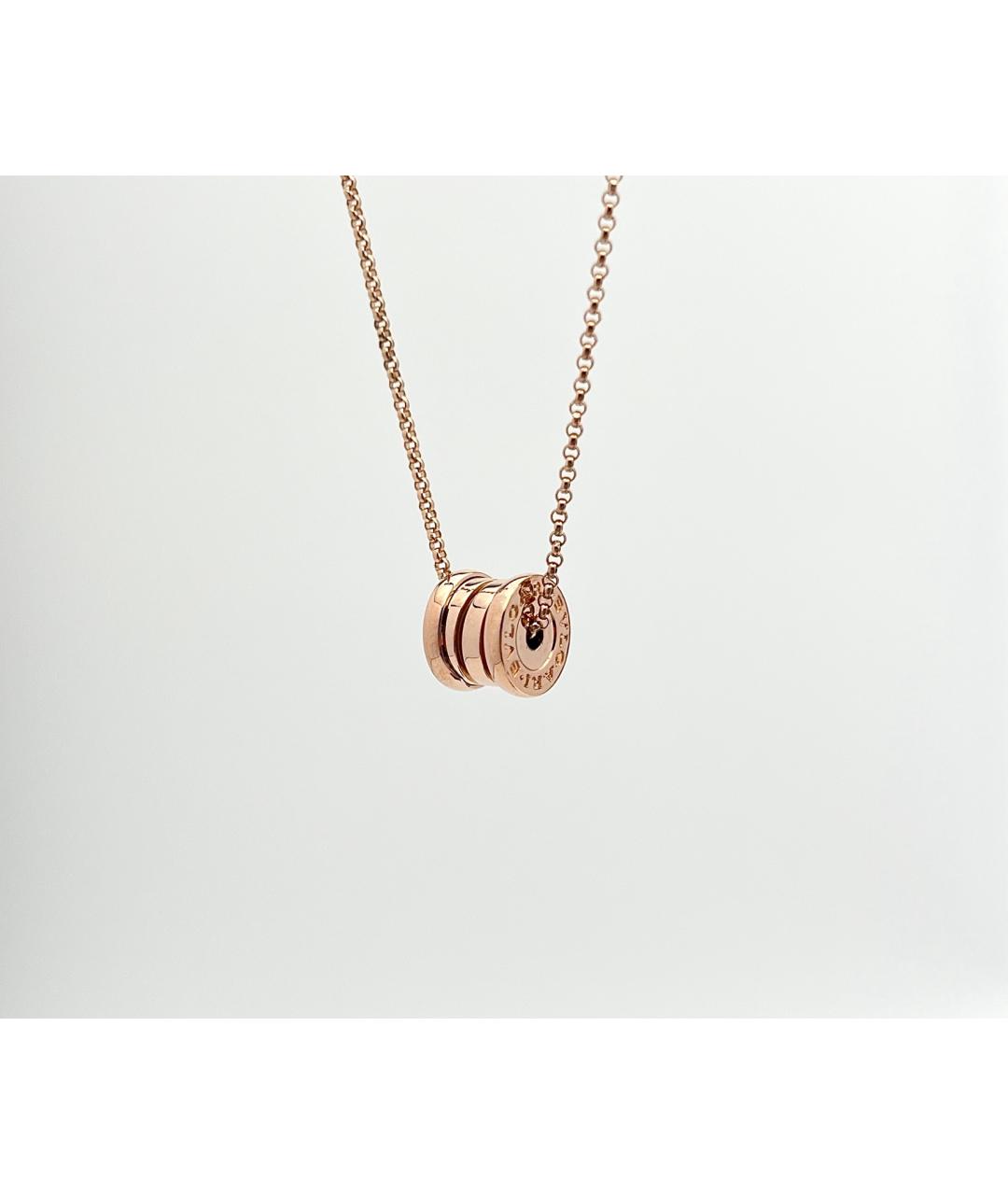 BVLGARI Золотое колье из розового золота, фото 4