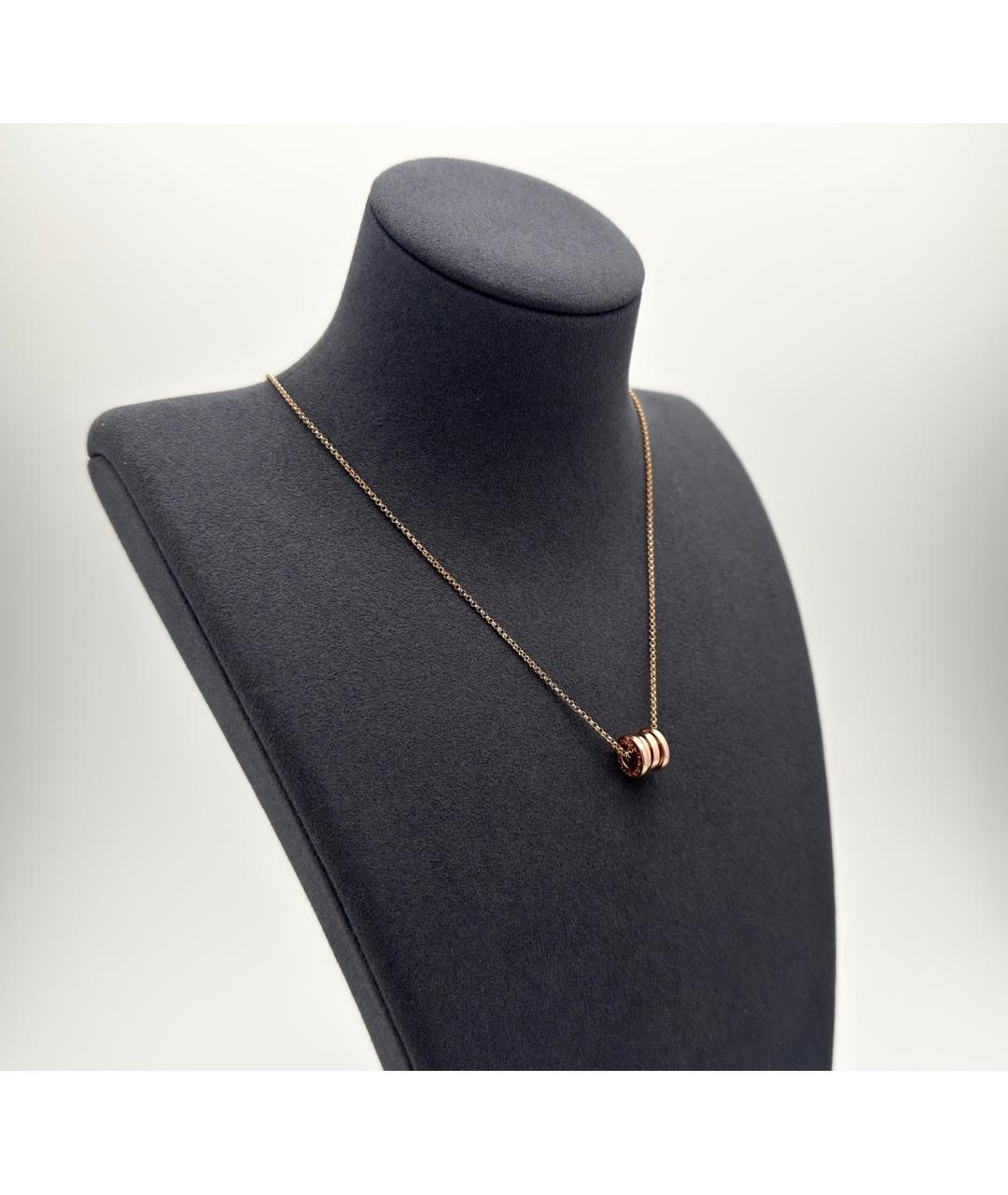 BVLGARI Золотое колье из розового золота, фото 3
