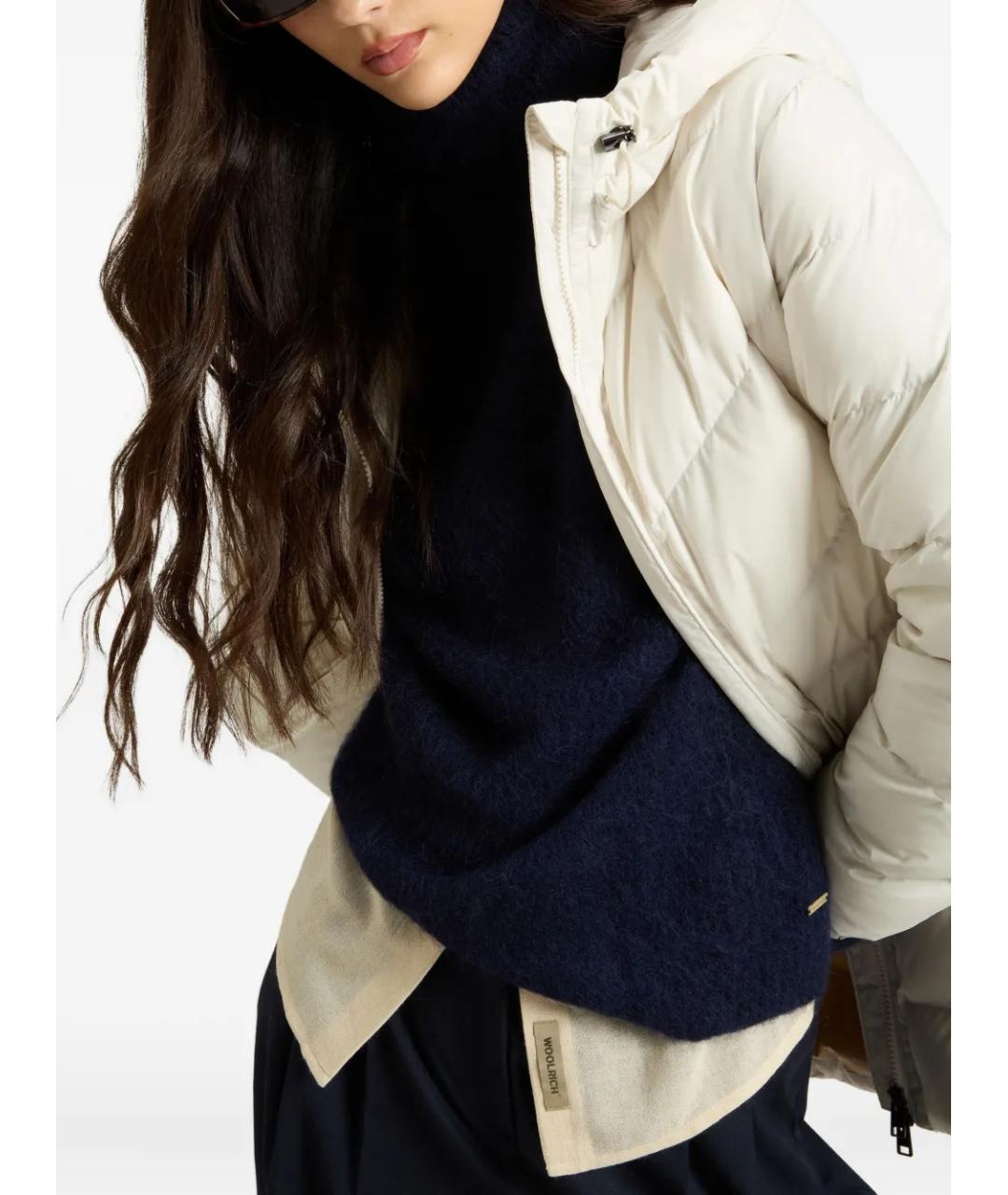 WOOLRICH Белая полиэстеровая куртка, фото 5