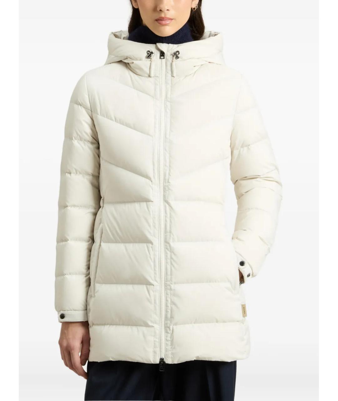 WOOLRICH Белая полиэстеровая куртка, фото 3