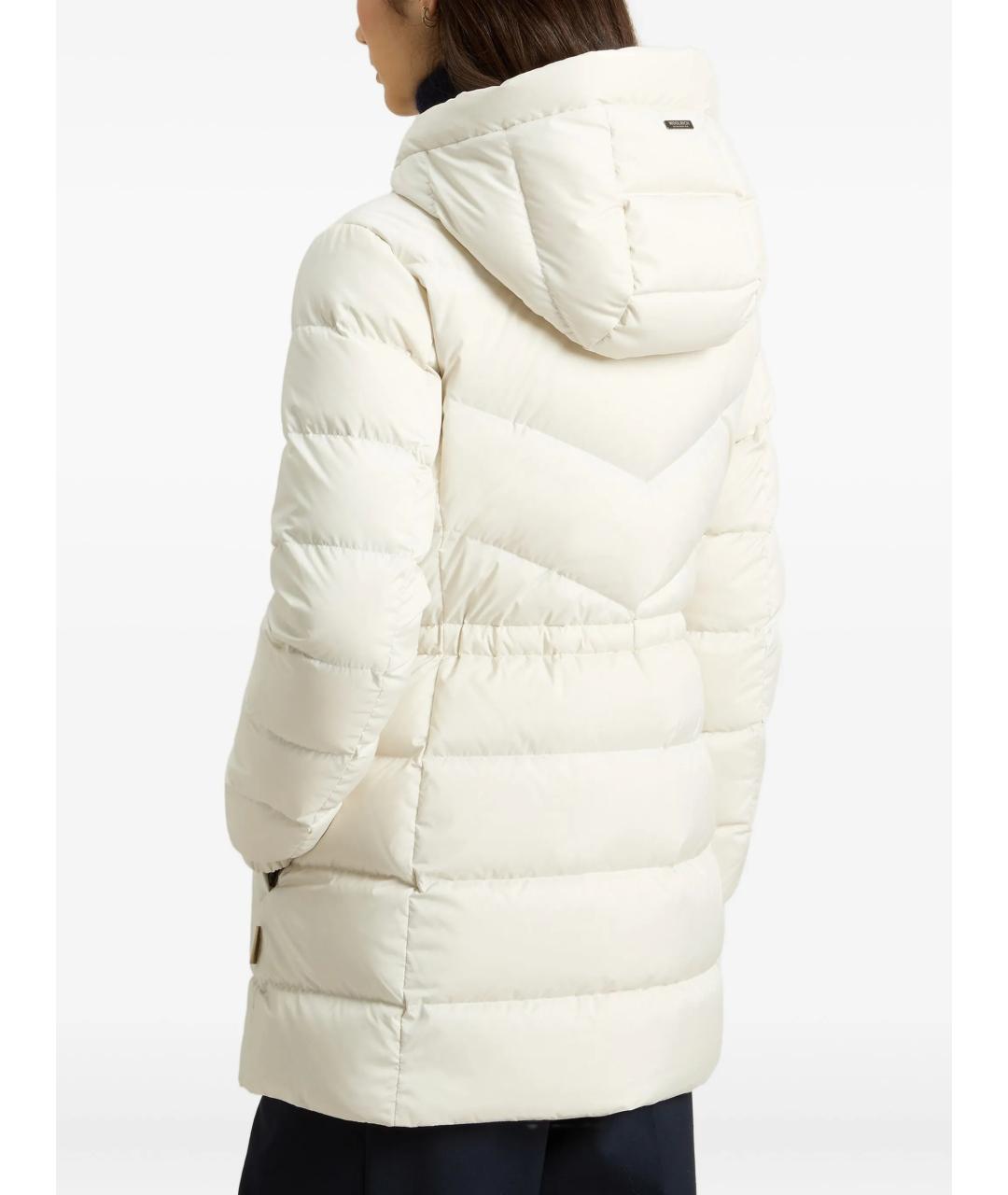 WOOLRICH Белая полиэстеровая куртка, фото 4