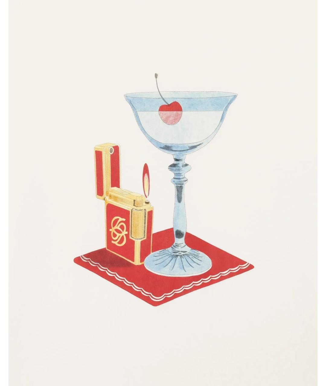 Drole de Monsieur Белая хлопковая футболка, фото 2