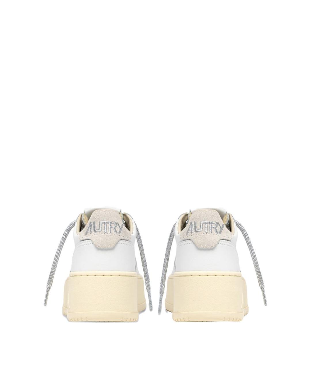 AUTRY Белые кожаные кеды, фото 3