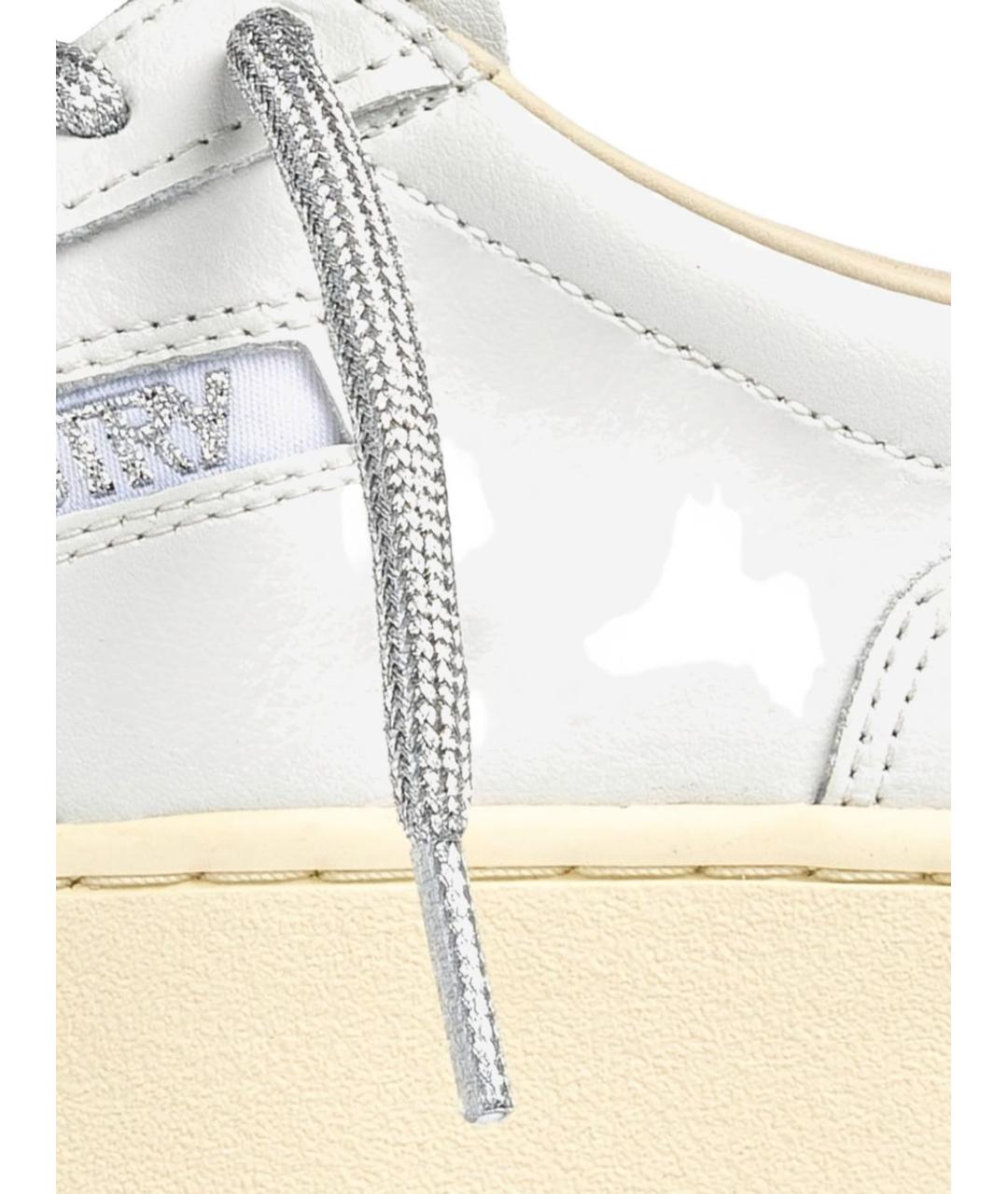 AUTRY Белые кожаные кеды, фото 5