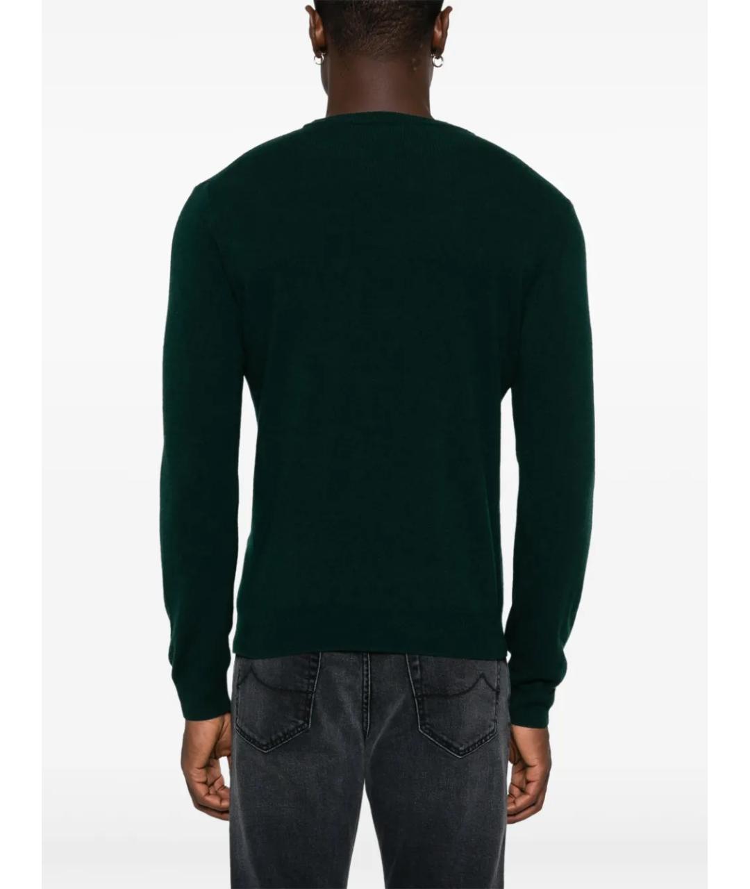 WOOLRICH Зеленый шерстяной джемпер / свитер, фото 4