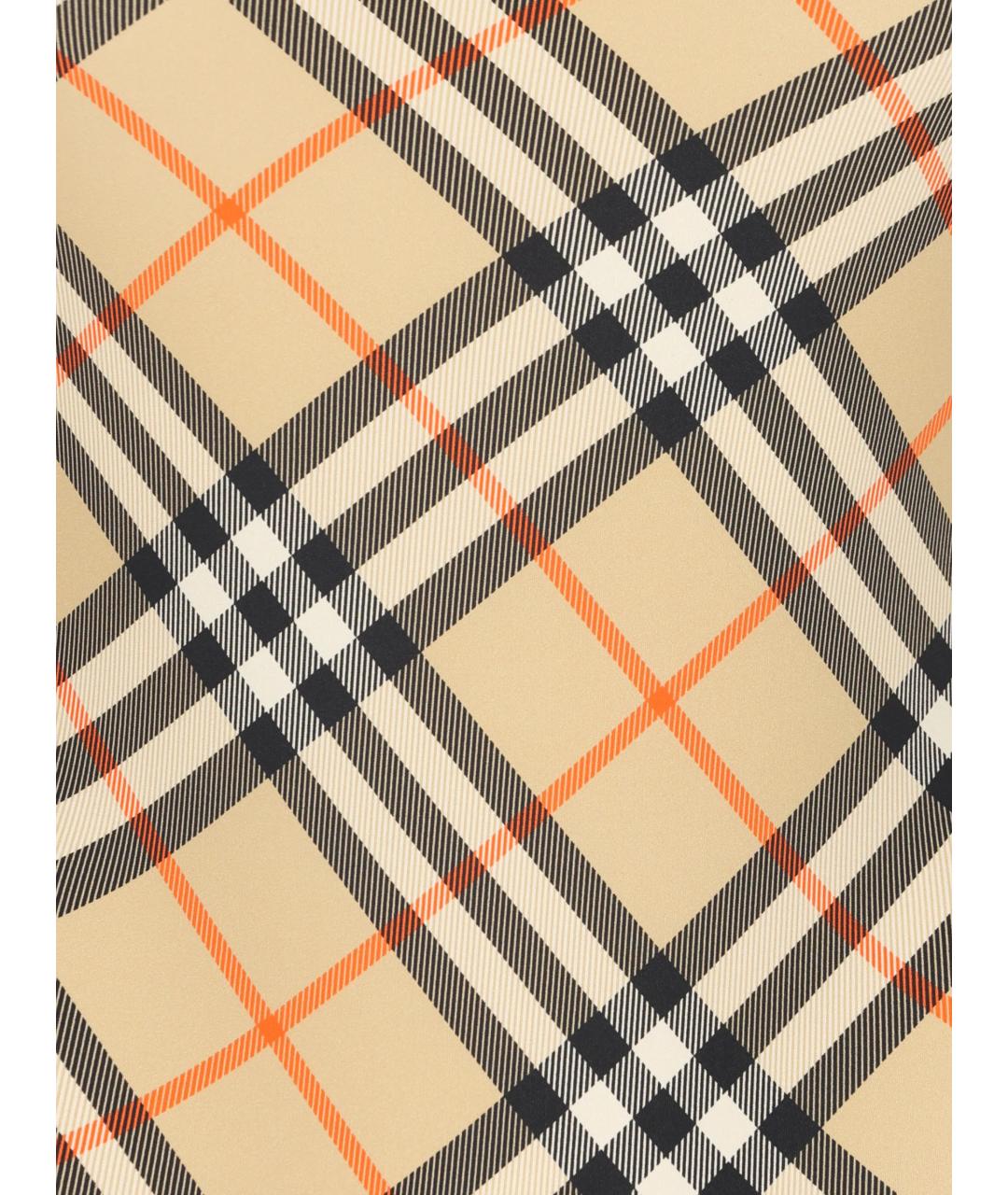 BURBERRY Бежевый полиамидовый купальник, фото 4