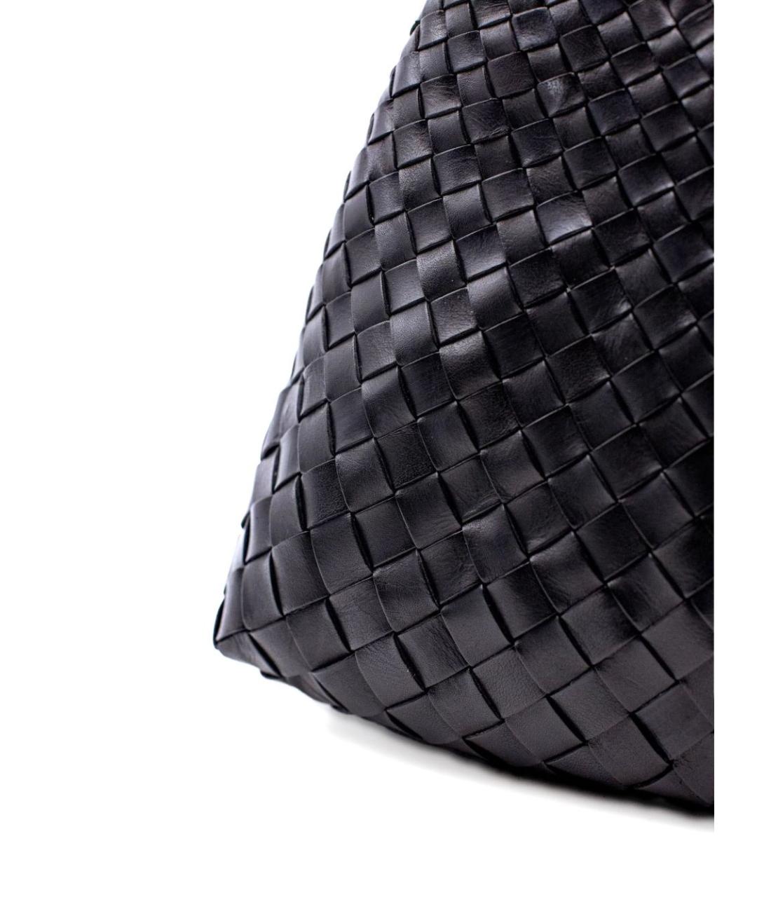 Dragon Diffusion Черная кожаная сумка тоут, фото 4