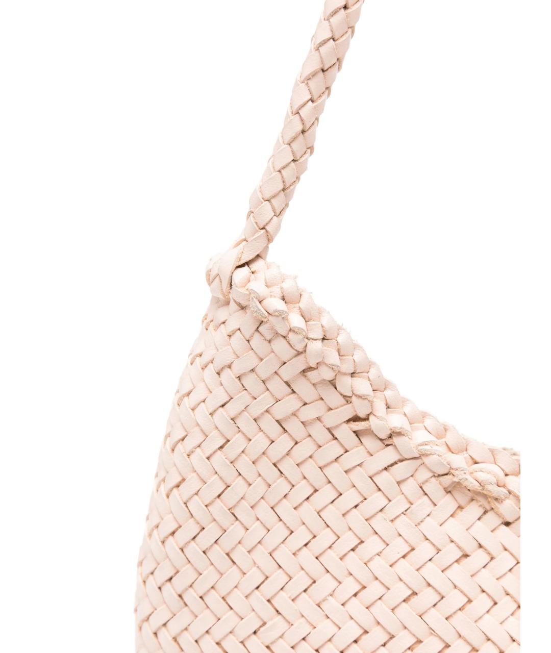 Dragon Diffusion Розовая пелетеная сумка через плечо, фото 3