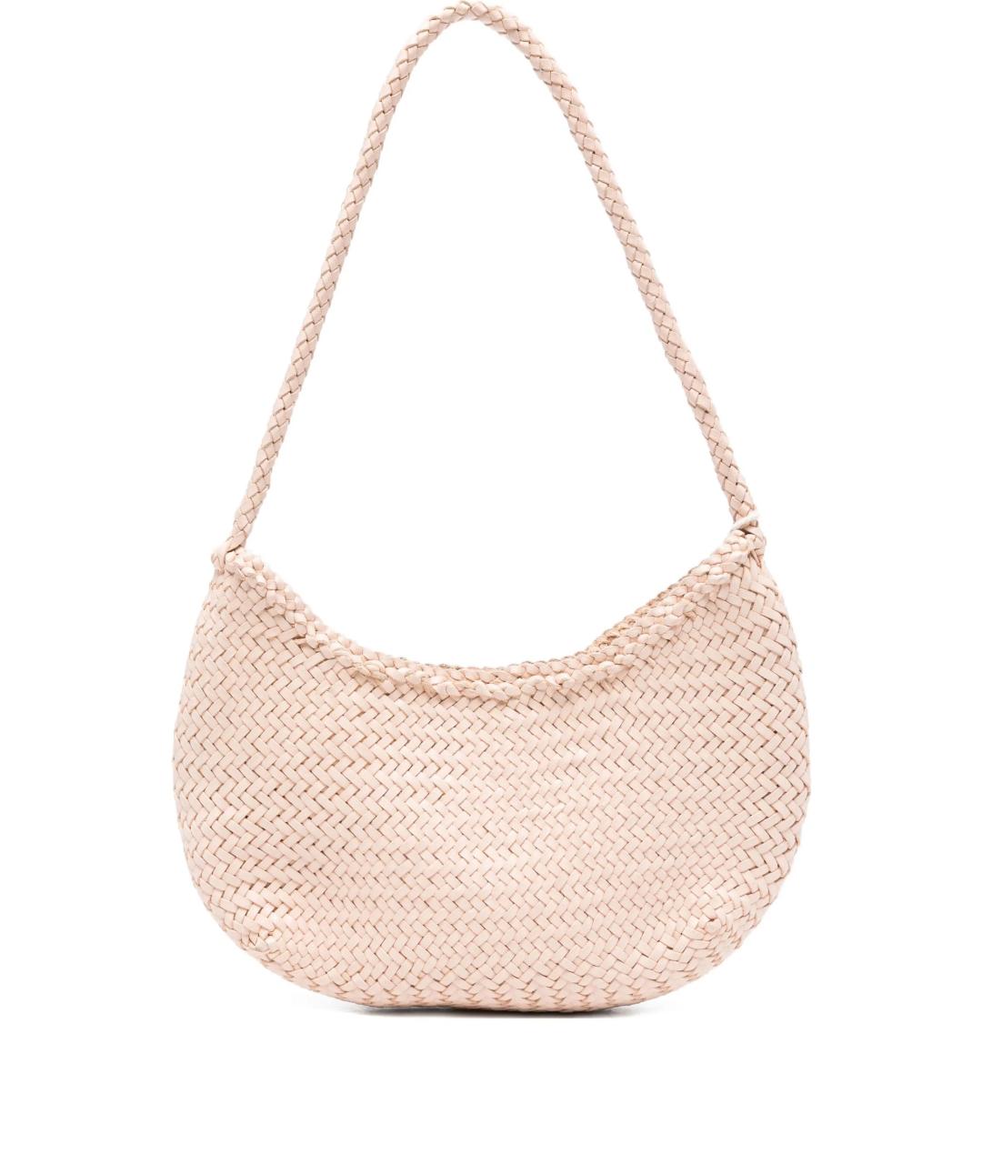 Dragon Diffusion Розовая пелетеная сумка через плечо, фото 1