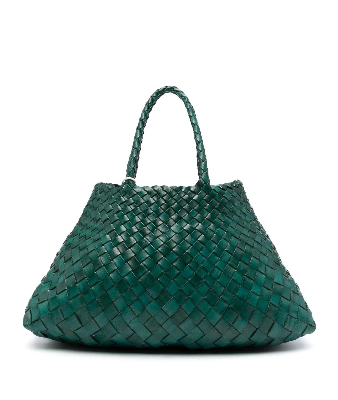 Dragon Diffusion Зеленая кожаная сумка тоут, фото 1