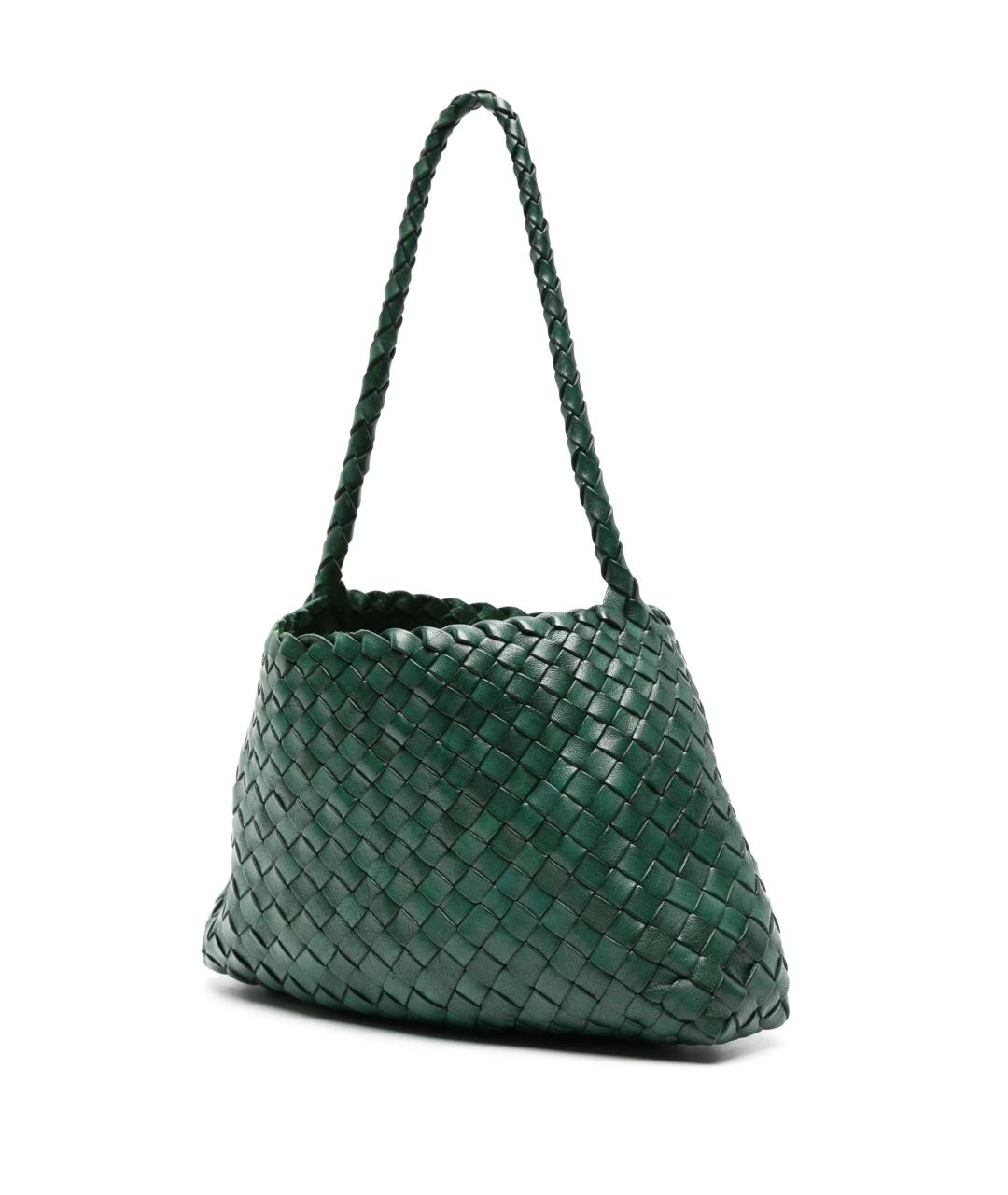 Dragon Diffusion Зеленая кожаная сумка через плечо, фото 3