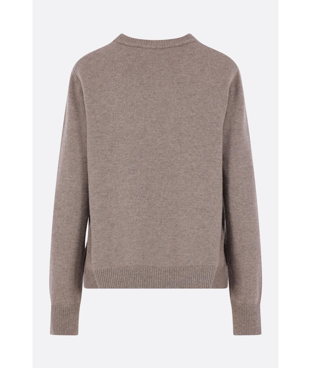 ROHE Бежевый шерстяной джемпер / свитер, фото 2