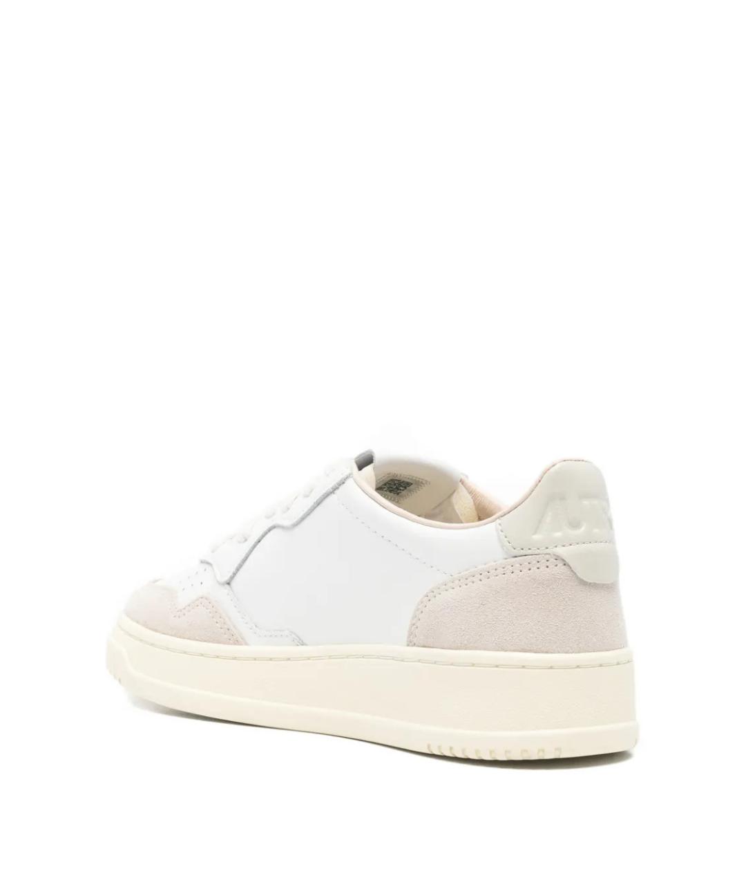 AUTRY Белые кожаные кеды, фото 3