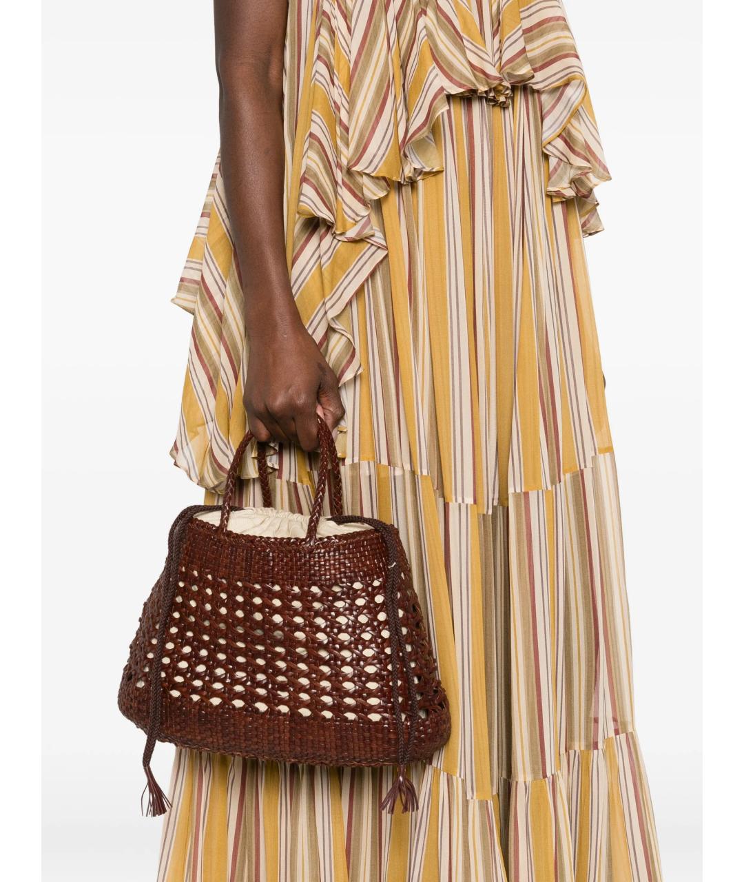 Dragon Diffusion Коричневая сумка тоут, фото 3